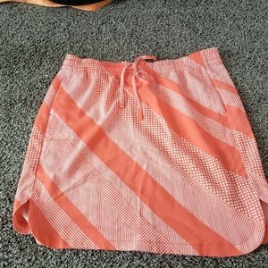 Large Coral skirt. Croft & Barrow